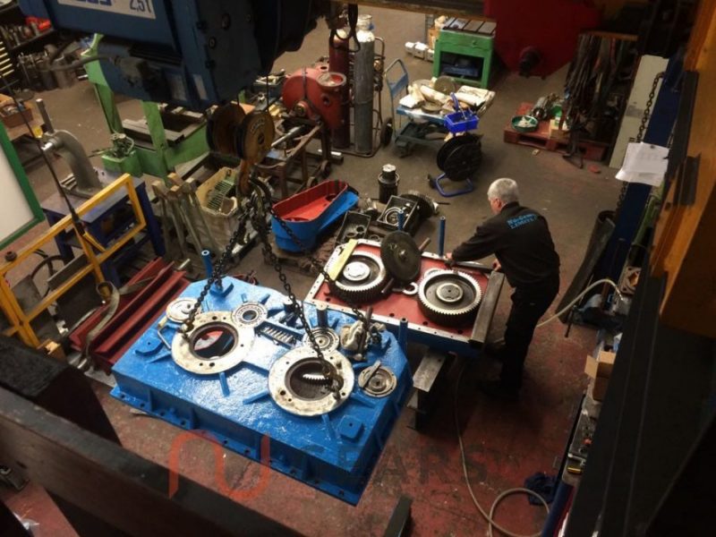 precision engineers making industrial gearbox repairs in birmingham