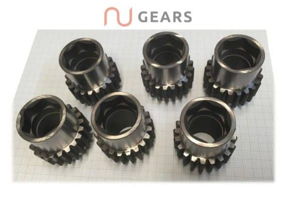 Examples of gear cutting Nu Gears can do in Sandwell