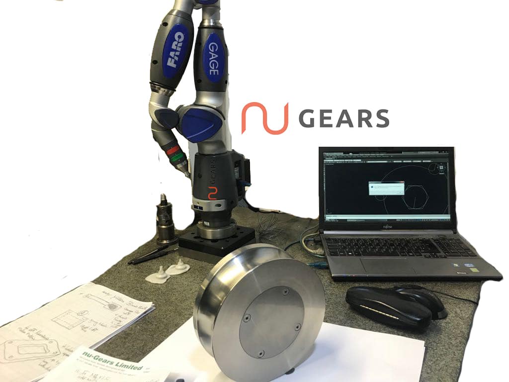 Faro Inspection Arm for precision engineering and gearcutting in Birmingham